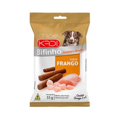 Snack Kadi para Cães sabor Frango 55g