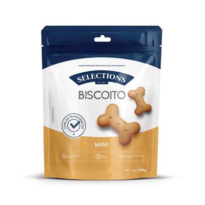 Biscoito Selections For Pets Mini para Cães Adultos 1kg
