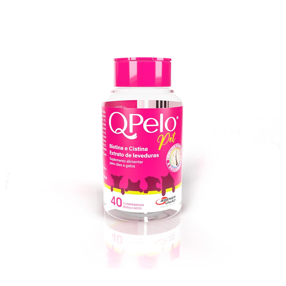 Suplemento QPelo Pet para Cães e Gatos
