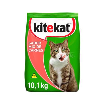 Ração Kitekat para Gatos Adultos Sabor Mix de Carnes 2,7kg