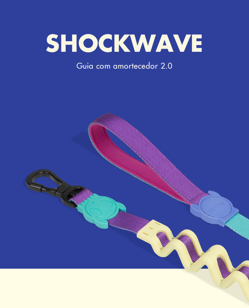 Guia com Amortecedor para Cachorros Shockwave