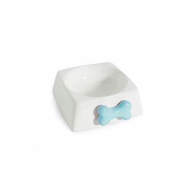 Comedouro The Pets Porcelana Azul para Cães 300ml