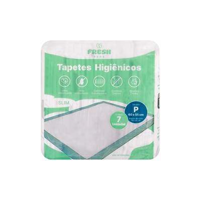 Tapete Higiênico Fresh Pads Slim P para Cães
