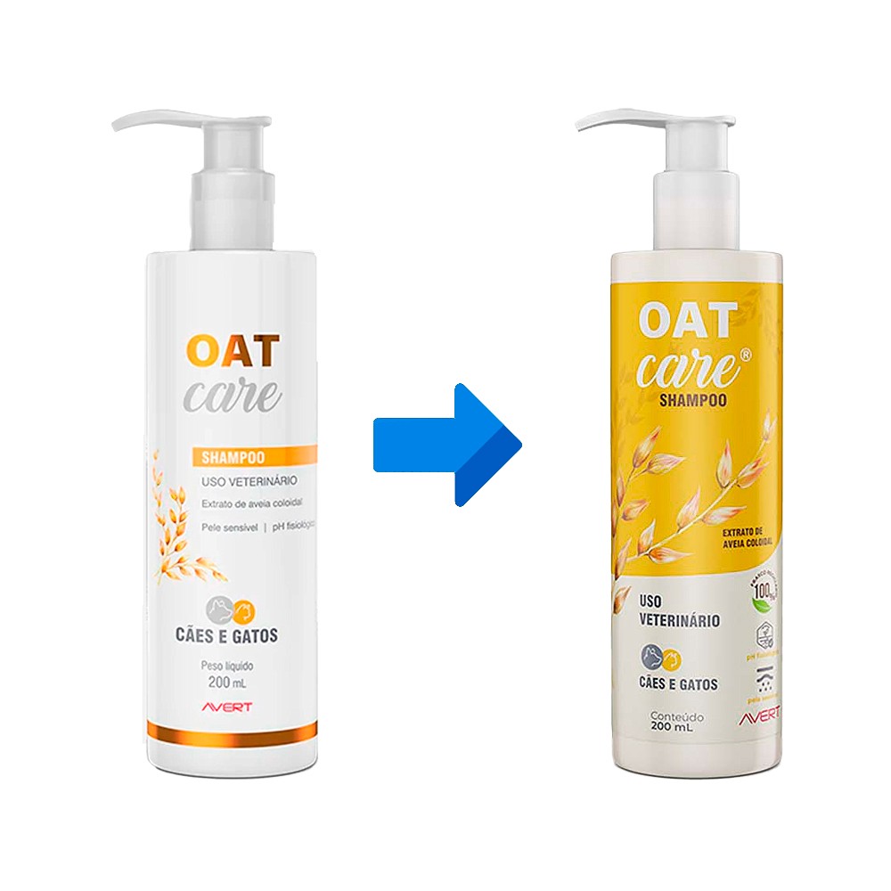 Shampoo Oat Care  para Cães e Gatos 