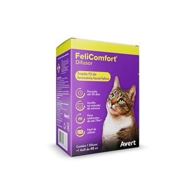 Difusor + Refil Educador FeliComfort para Gatos 48ml