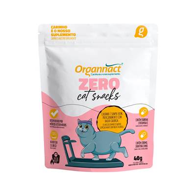 Suplemento Organnact Zero Cat Snacks para Gatos 40g