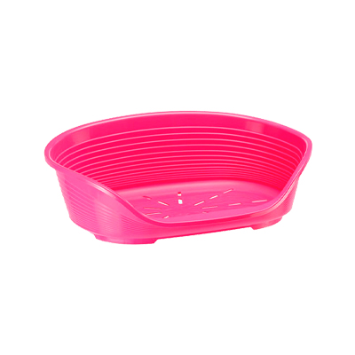 Cama Ferplast Siesta Deluxe Rosa para Cães 2