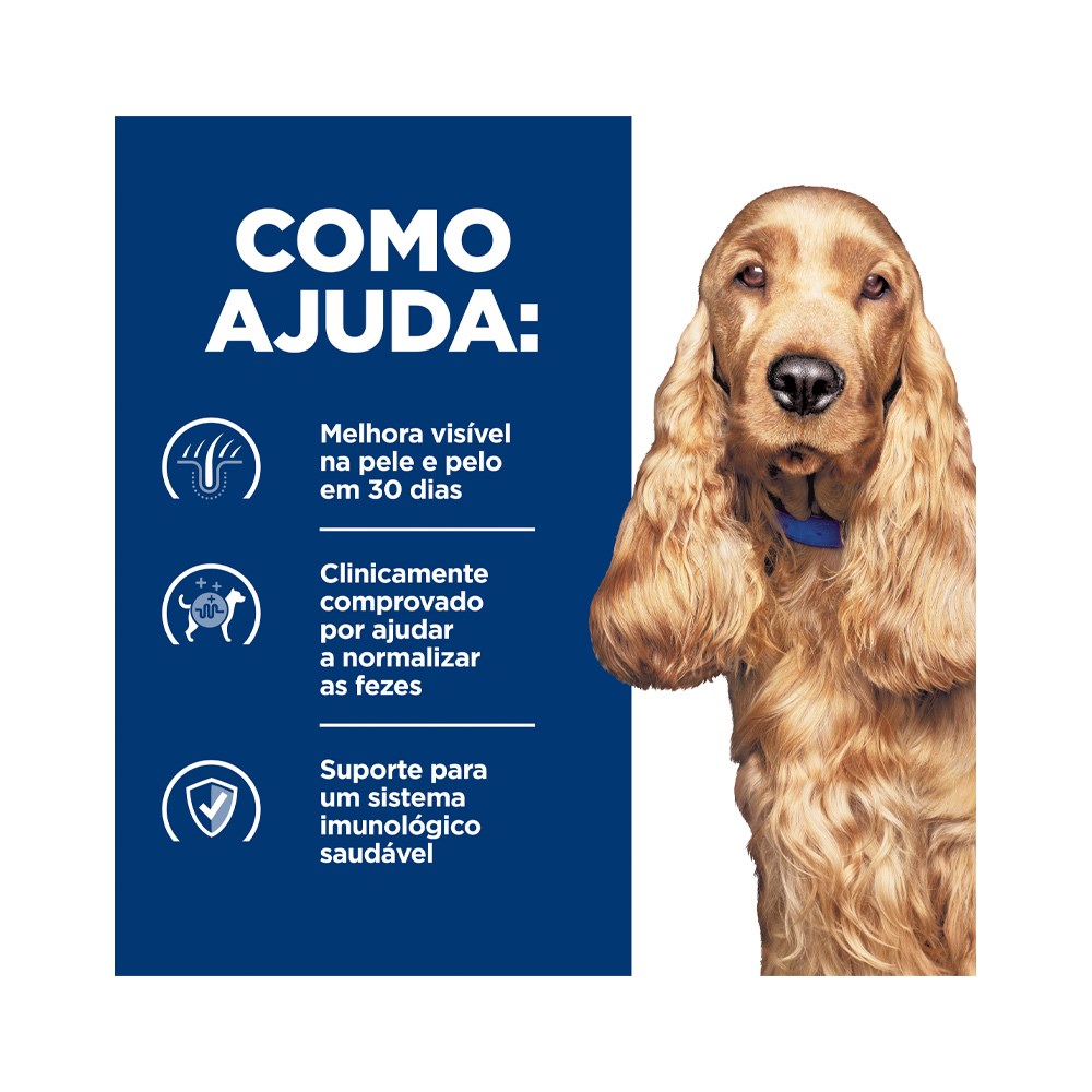 Ração Hill's Prescription Diet Z/D para Cães Adultos - Alergias Alimentares e da Pele