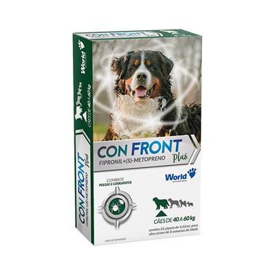 Antiparasitário Confront Plus World para Cães de 40 a 60kg 4,02ml