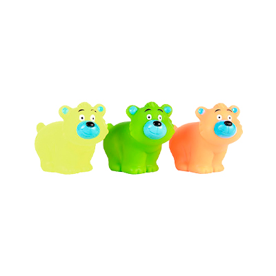 Brinquedo Líder Pet Urso Júnior para Cães - Cores Sortidas U