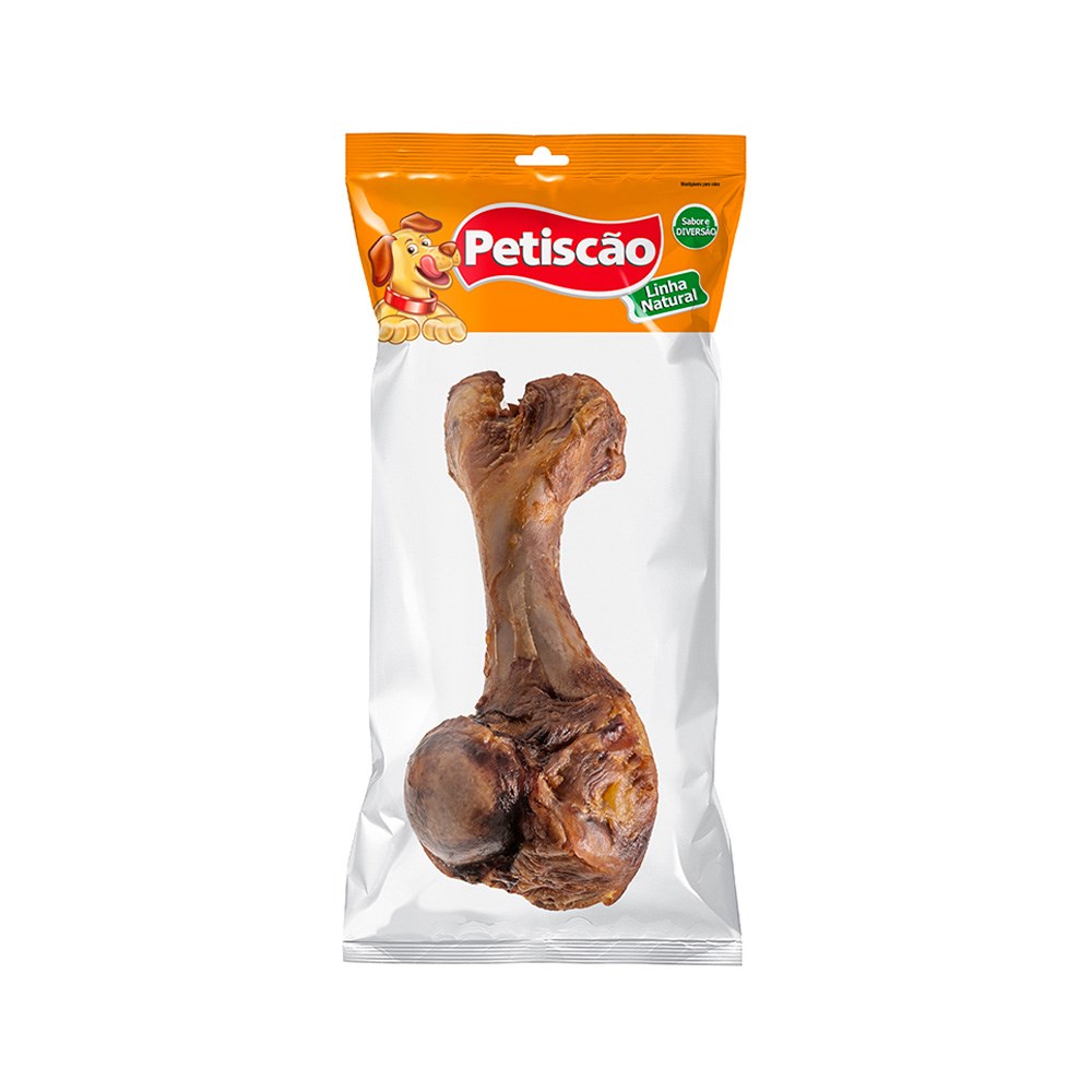 Osso Petiscão para Cães Mini Fêmur Natural