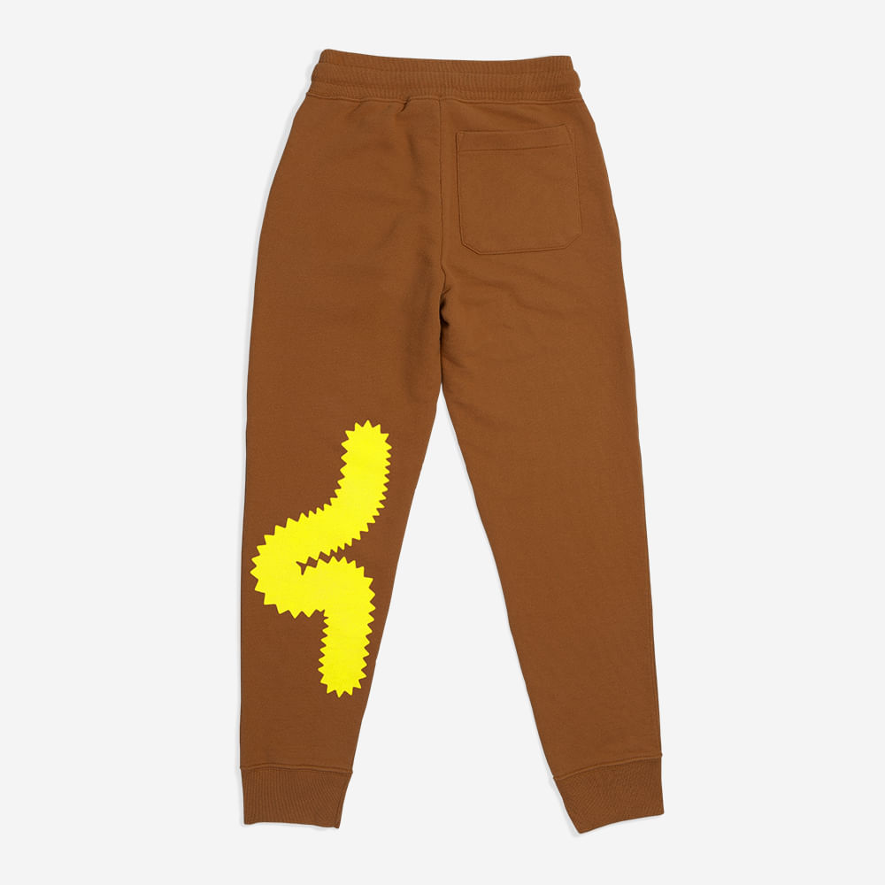Calça de Moletom Feminina Zee.Dog x Domply Marrom | Imagem 1