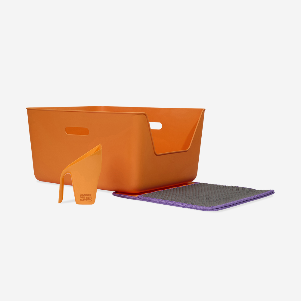 Caixa de Areia Higiênica Cansei de Ser Gato - Amarela | Imagem 3