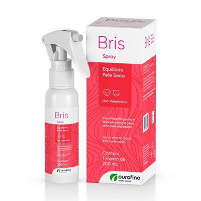 Bris Spray Equilíbrio para Pele Seca para Cães e Gatos 200ml