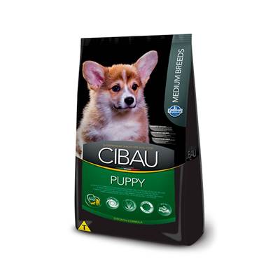 Ração Cibau para Cães Filhotes de Porte Médio 15kg
