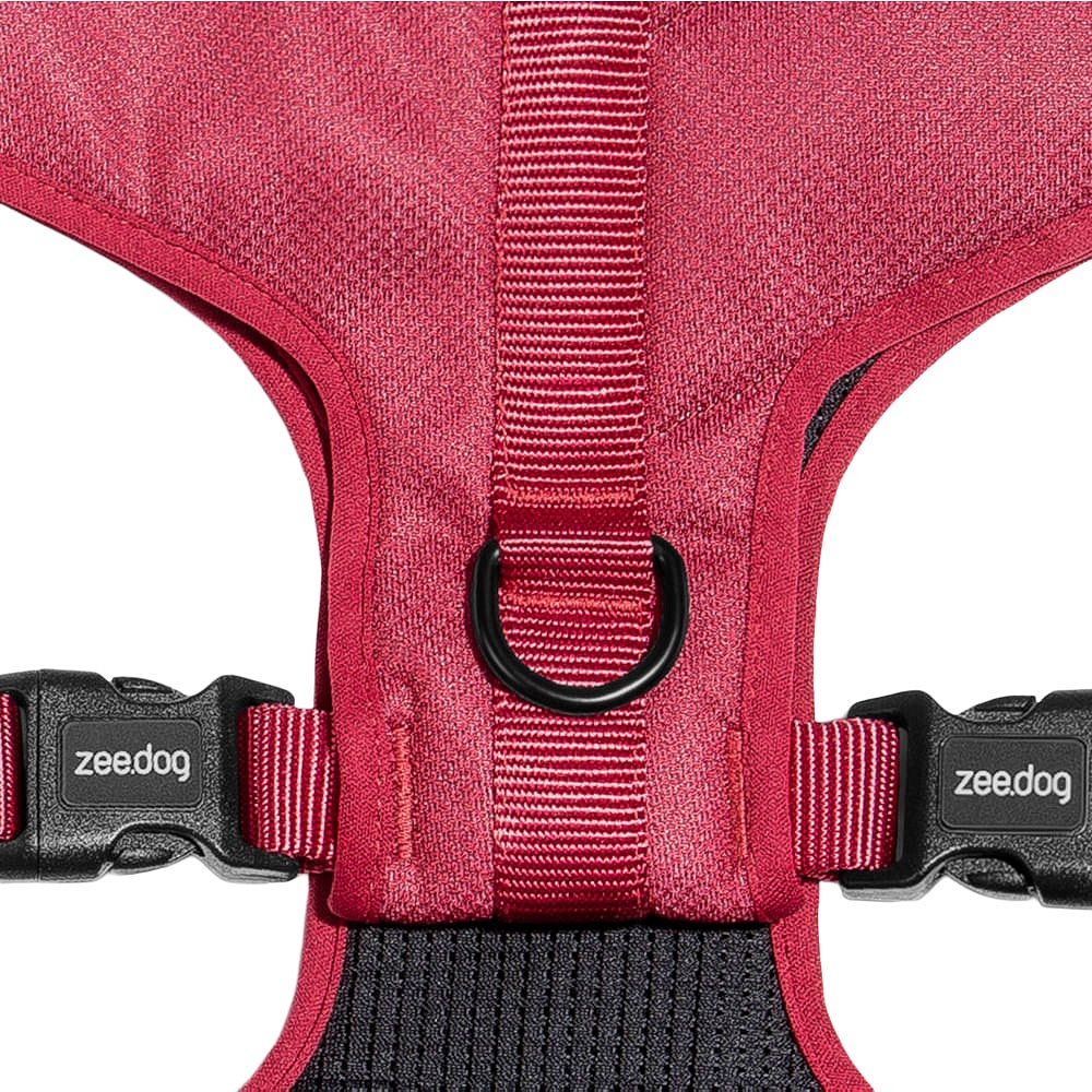 Peitoral para Cachorros Air Mesh Bordeau Ajustável