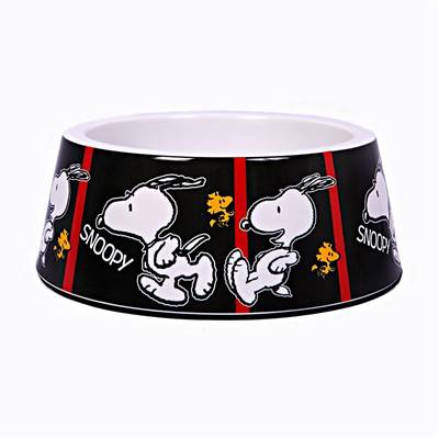 Comedouro Zooz Pets Snoopy Filmblack para Cães P