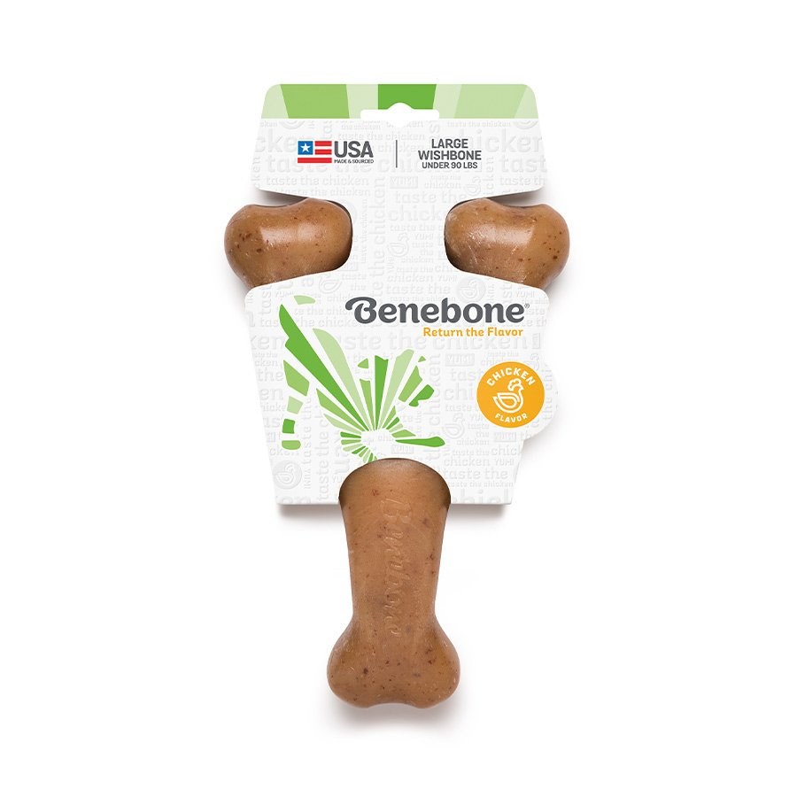 Brinquedo Benebone Wishbone sabor Frango
