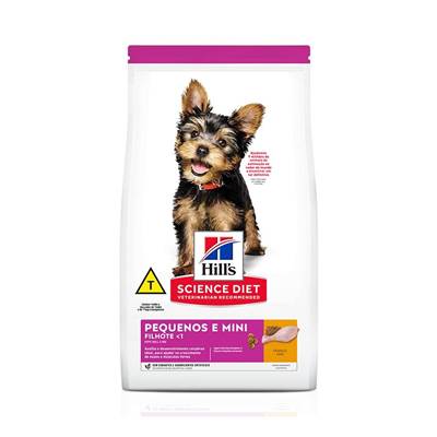 Ração Hill's Science Diet para Cães Filhotes Raças Pequenas e Miniatura 6kg