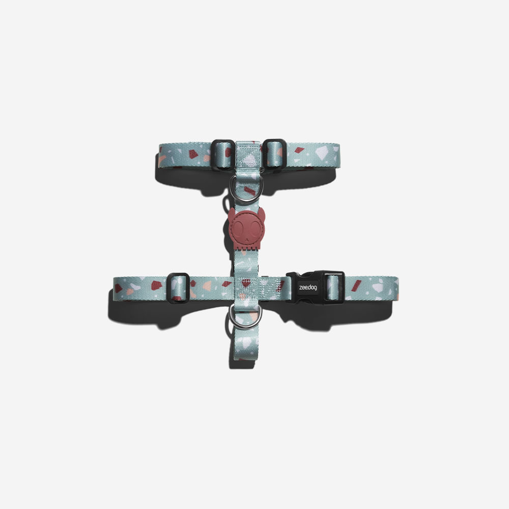 Peitoral para Cachorros H Terrazzo Green | Imagem 0