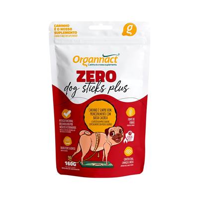 Suplemento Mineral Sticks Organnact Zero 160g
