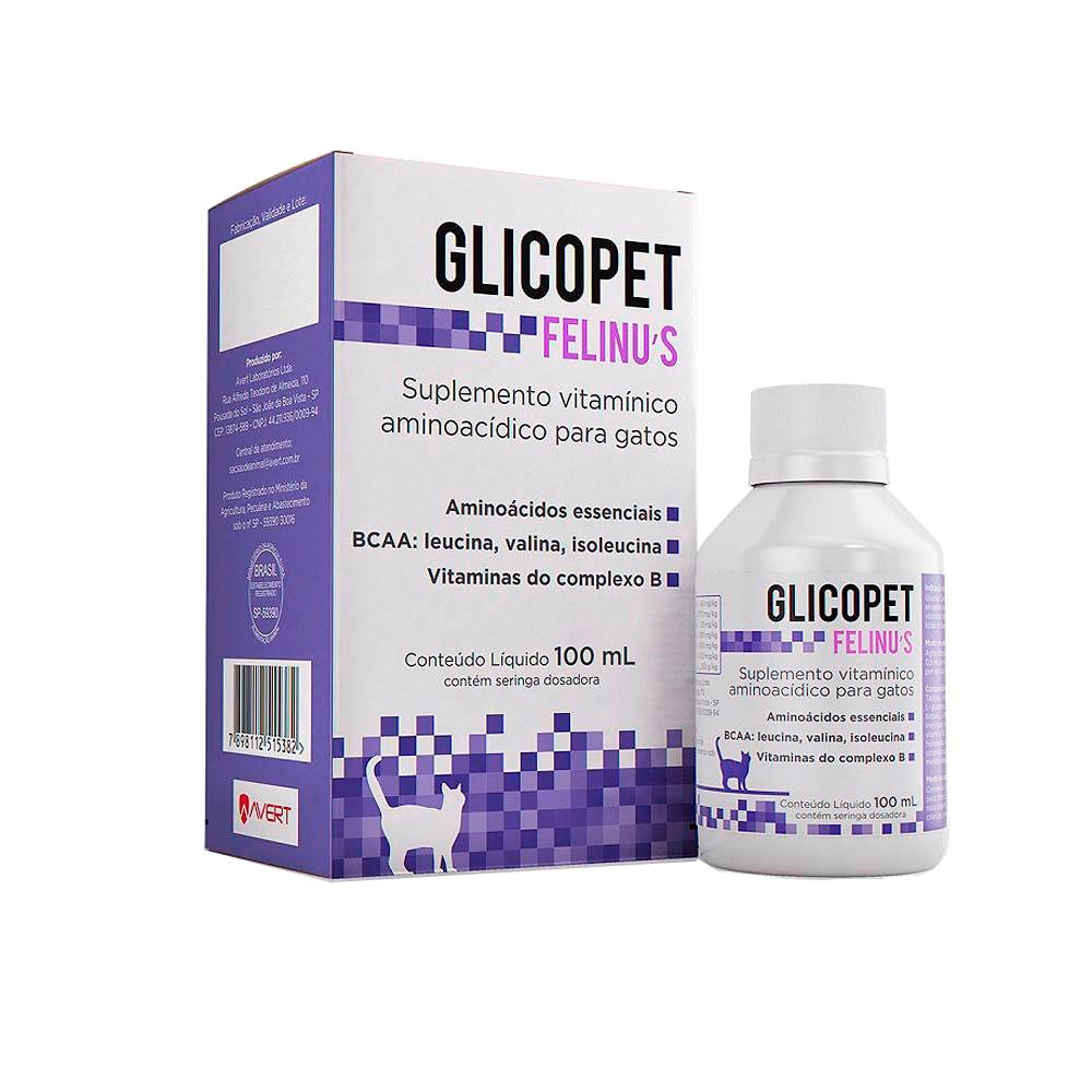 Suplemento Glicopet Felinus para Gatos 