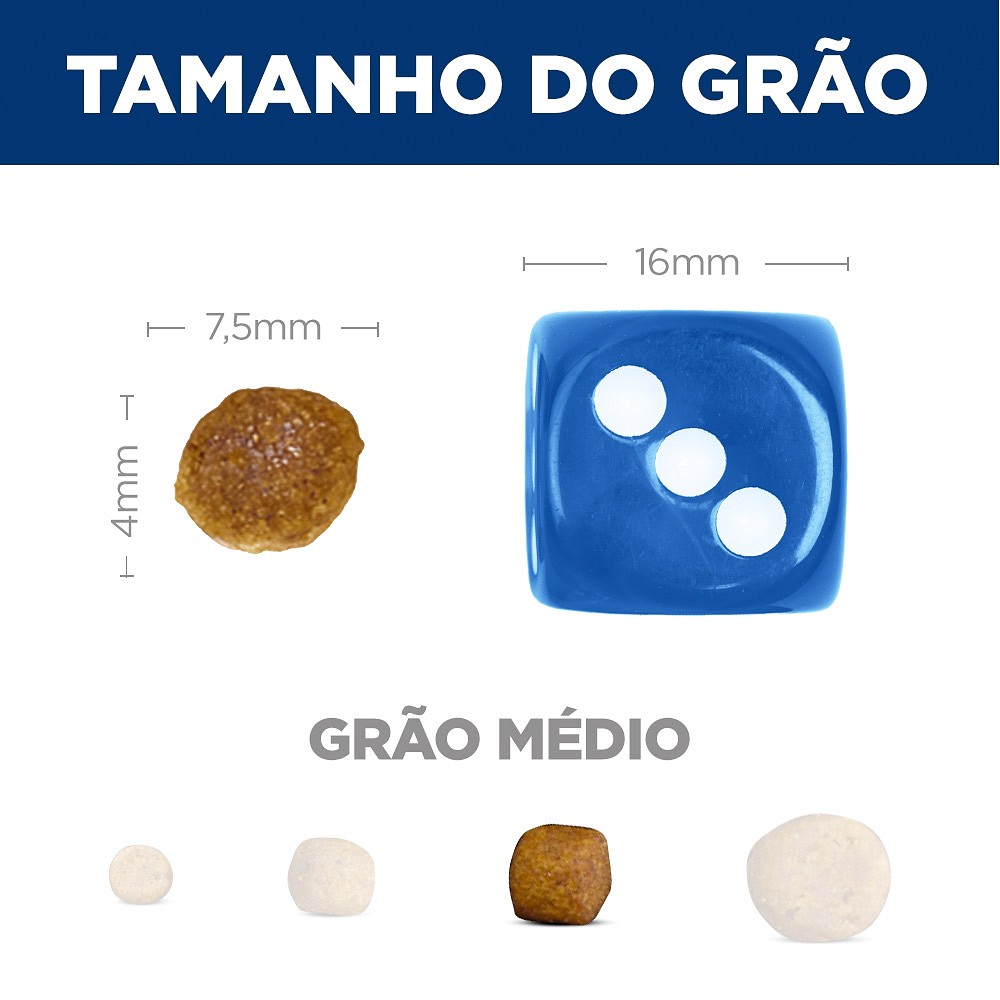 Ração Hill's Science Diet 11+ para Cães Adultos de Porte Pequeno e Mini 