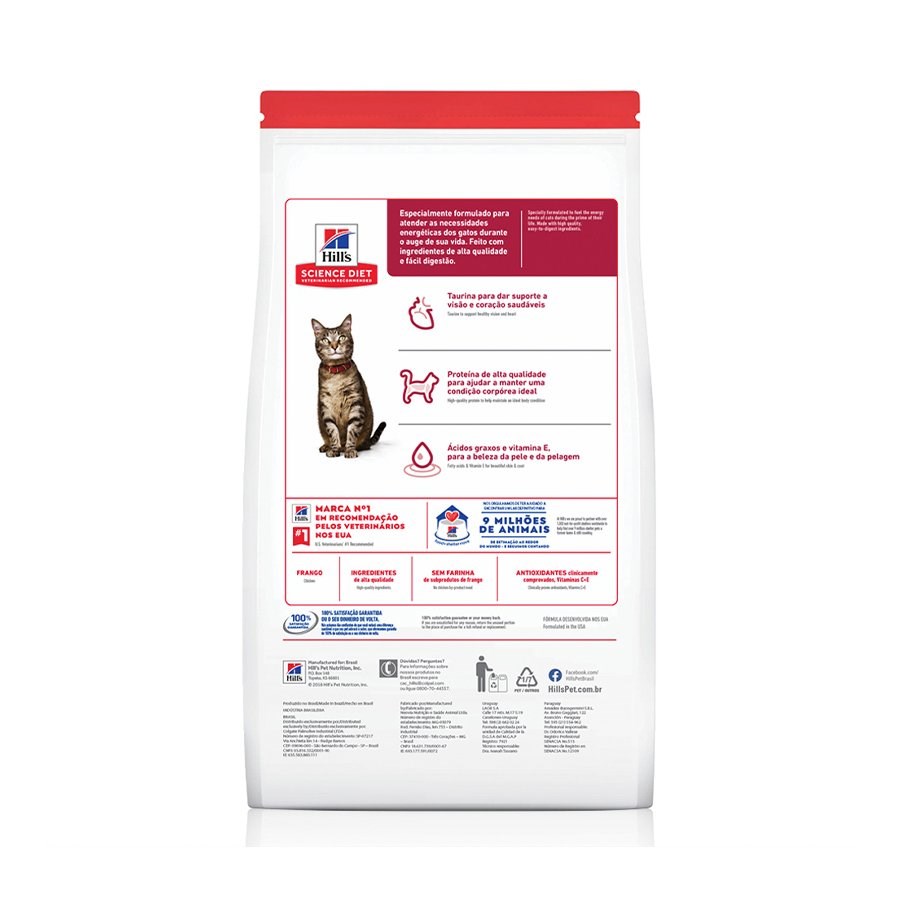 Ração Hill's Science Diet para Gatos Adultos