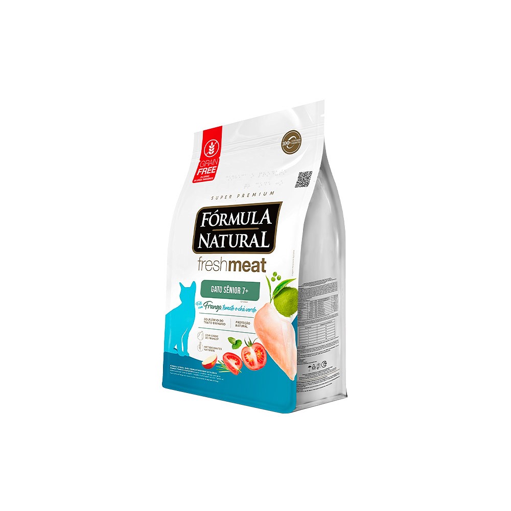 Ração Fórmula Natural Fresh Meat para Gatos Sênior | Zee.Now