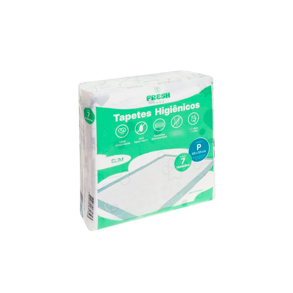 Tapete Higiênico Fresh Pads Slim P para Cães