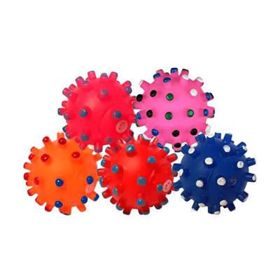 Brinquedo Napi Mordedor Bola Pino 7cm para Cães - Cores Sortidas U