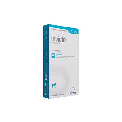 Invicto 57 mg para Cães e Gatos com 1 Comprimido 57mg
