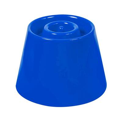 Comedouro Alto e Lento Pet Games Dog Eat Azul para Cães P