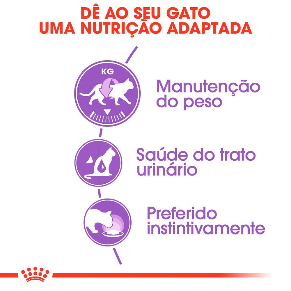 Ração Royal Canin Sachê para Gatos Adultos Castrados Sterilised Jelly