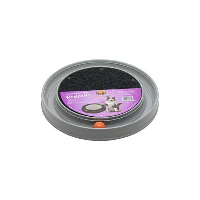 Arranhador Furacão Pet Redondo para Gatos Cinza U