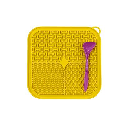 Brinquedo e Comedouro Amicus Lamb Lamb Quadrado Amarelo para Cães e Gatos U