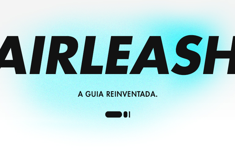 Guia Airleash para Cachorros Carbon