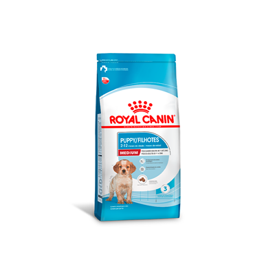 Ração Seca Royal Canin Medium Puppy para Cães Filhotes de Porte Médio 12kg