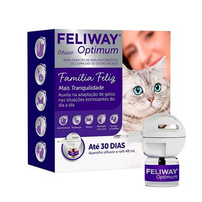 Difusor Feliway Optimum com Refil para Gatos 48ml