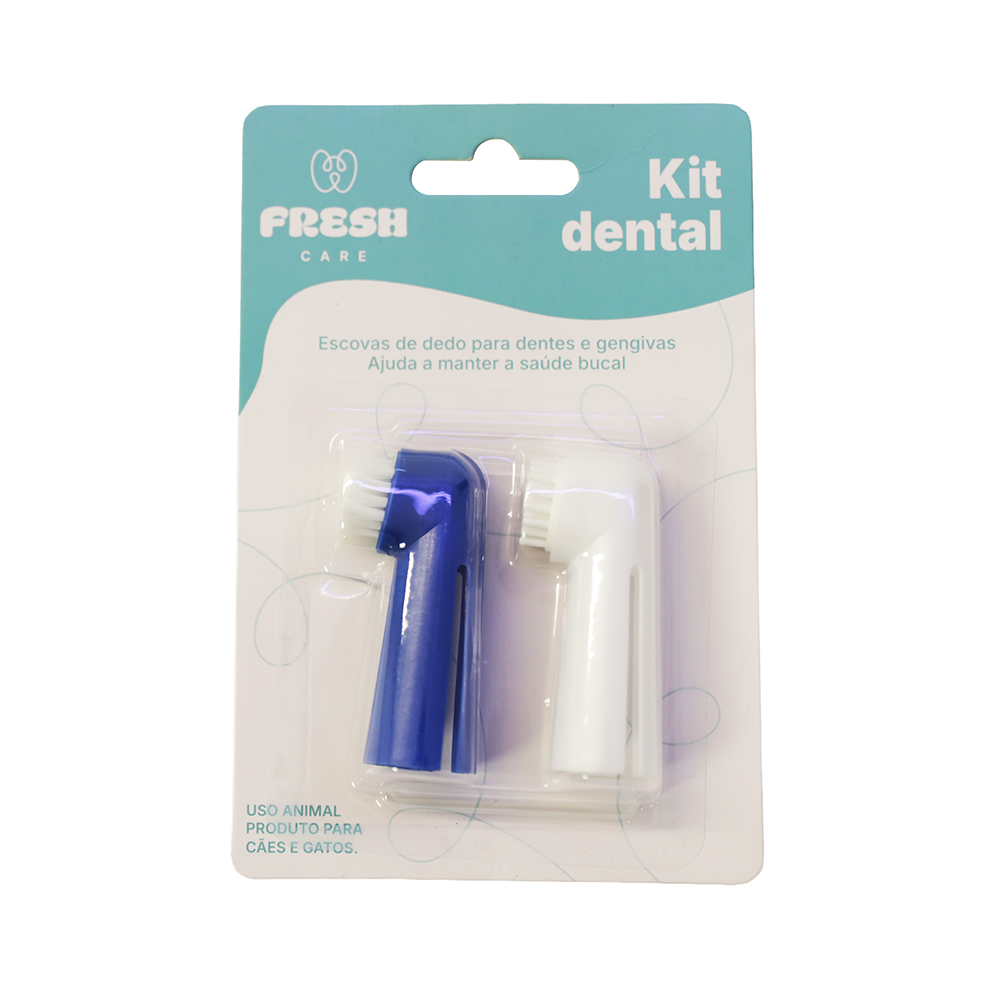Kit Dental Fresh Care com Duas Dedeiras
