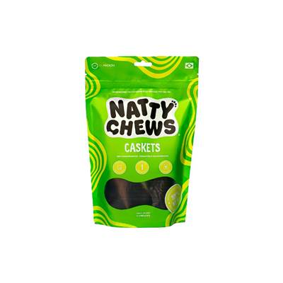 Osso Natty Chews Casco Bovino Natural para Cães - 3 Unidades U