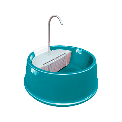 Fonte Bebedouro Furacão Pet Joy Verde Biovolt para Cães e Gatos U