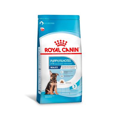 Ração Royal Canin Puppy Maxi para Cães Filhotes de Porte Grande de 2 a 15 Meses de Idade 15kg