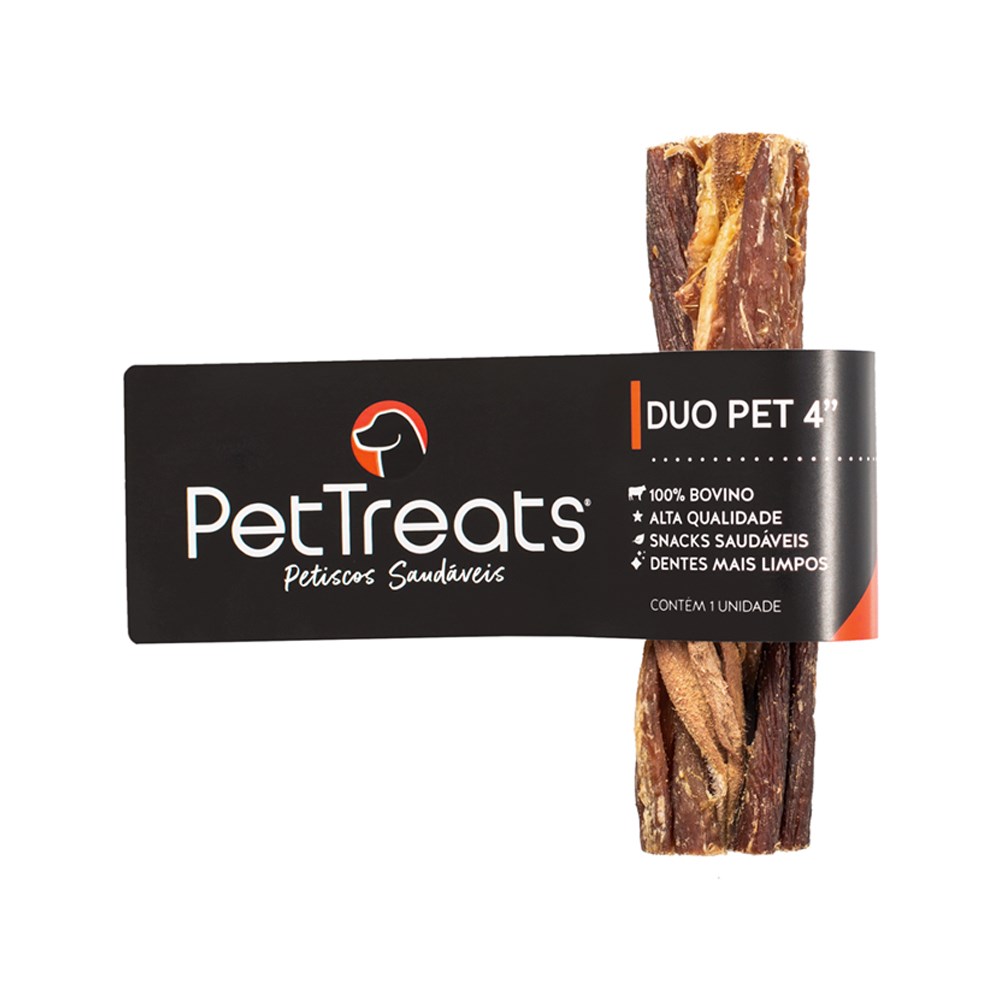 Osso PetTreats Duo Pet para Cães - 1 unidade