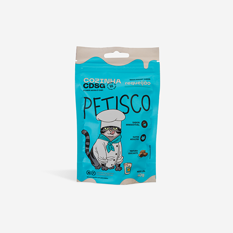 Snack Nugget Cansei de Ser Gato sabor Requeijão 40g