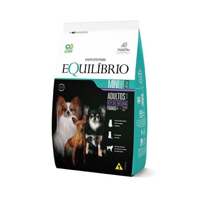 Ração Equilíbrio para Cães Adultos de Porte Mini Sabor Frango 2,5kg