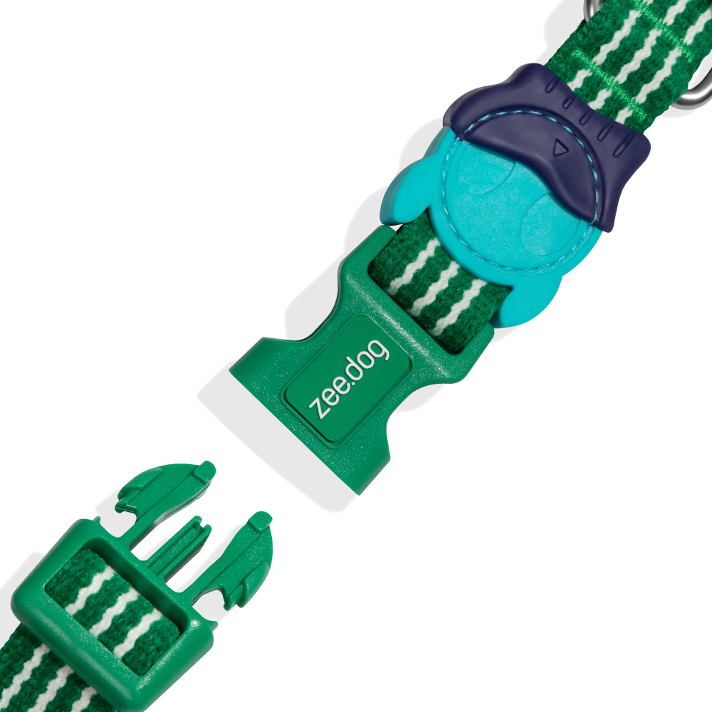 Coleira para Cachorros Velvet Vibes Vert