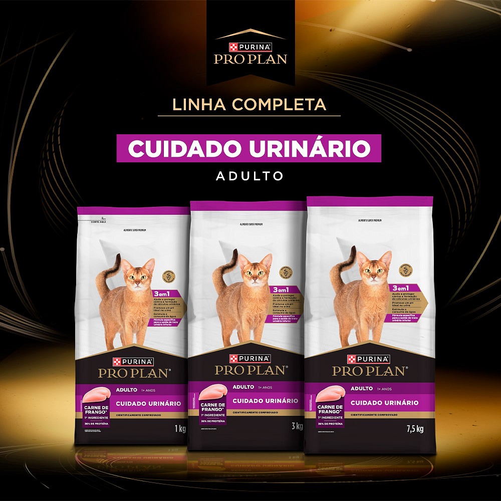 Ração Proplan Cuidado Urinário para Gatos Adultos 