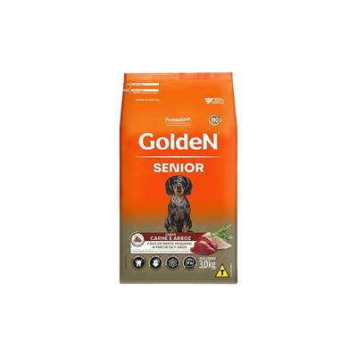 Ração Golden Fórmula Sabor Carne para Cães Sênior de Raças Pequenas