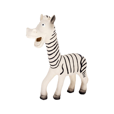 Brinquedo Chalesco Zootex Zebra para Cães U